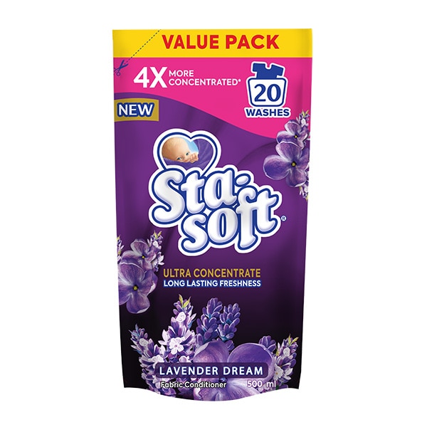 Sta-Soft Ultra Concentrate Lavender Doypack  500ml