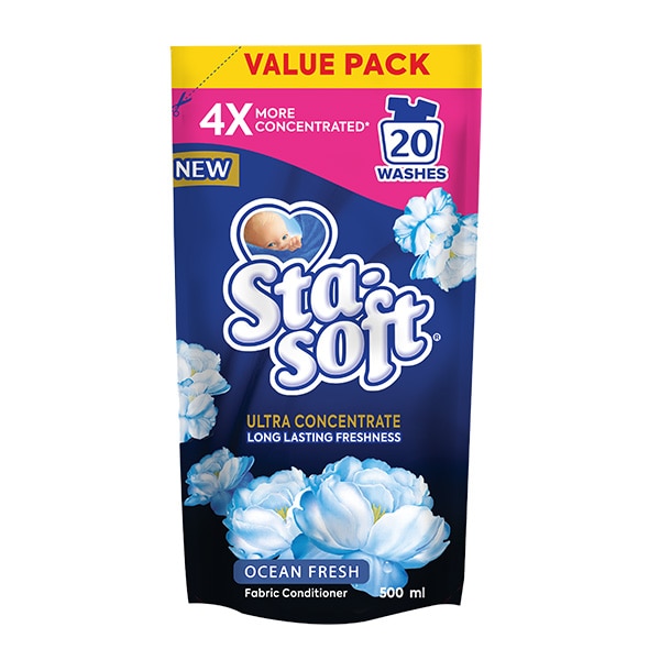 Sta-Soft Ultra Concentrate Ocean Fresh Doypack  500ml