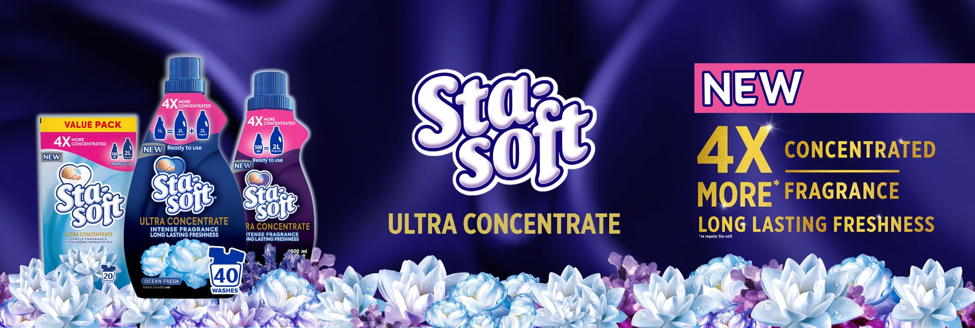 Sta-soft Ultra Concentrate Bottom Banner